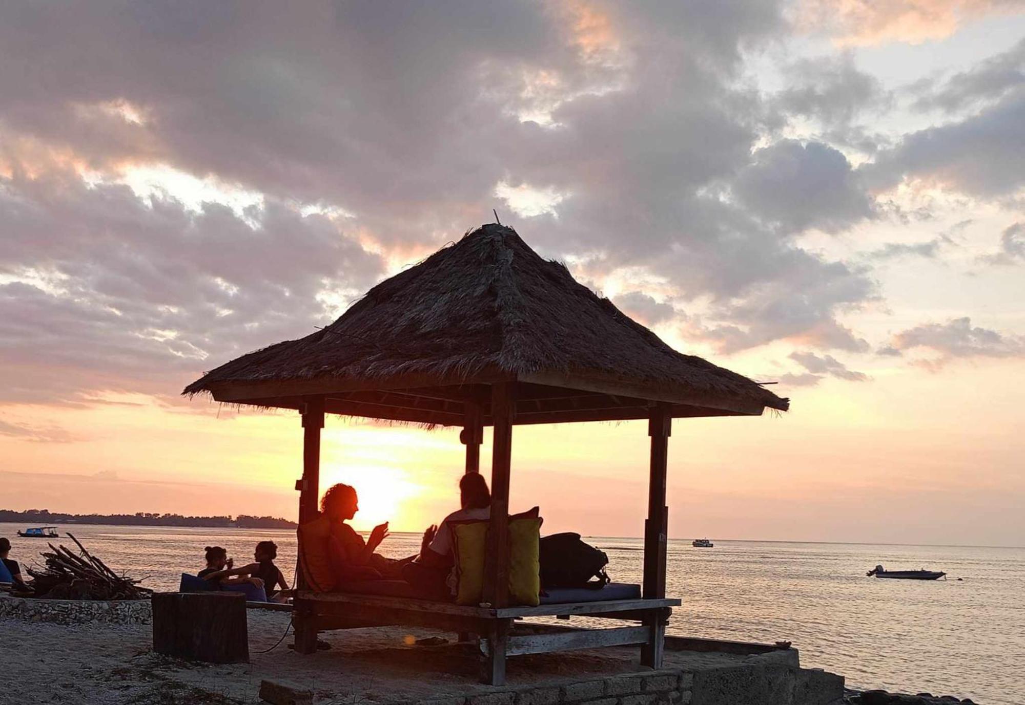 Bintang Tiga Bungalows Gili Air Luaran gambar
