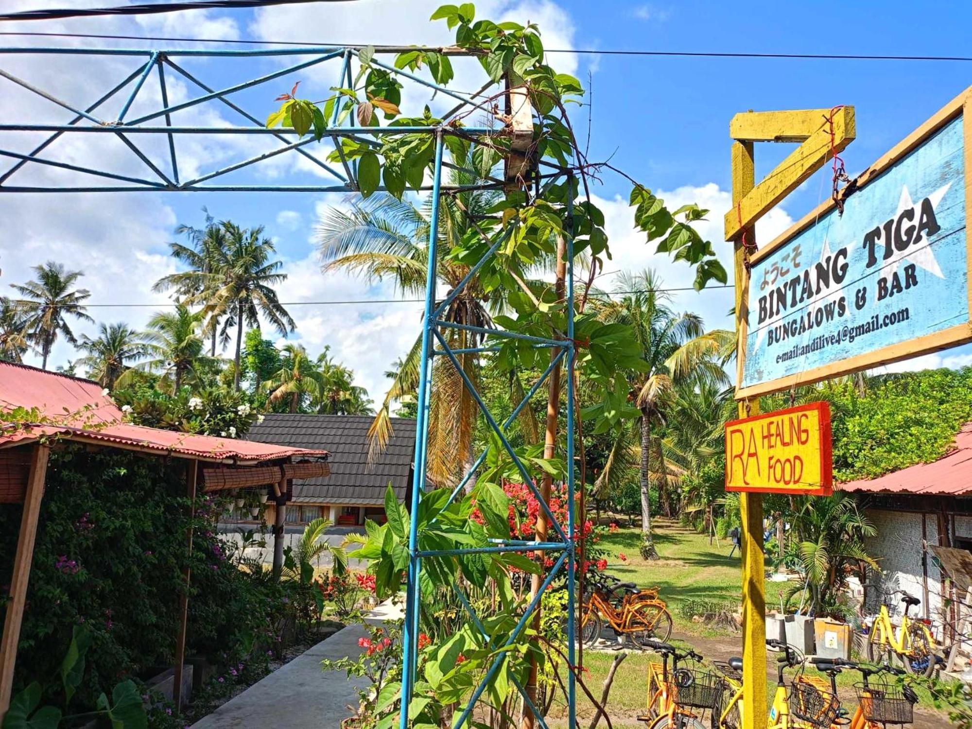 Bintang Tiga Bungalows Gili Air Luaran gambar